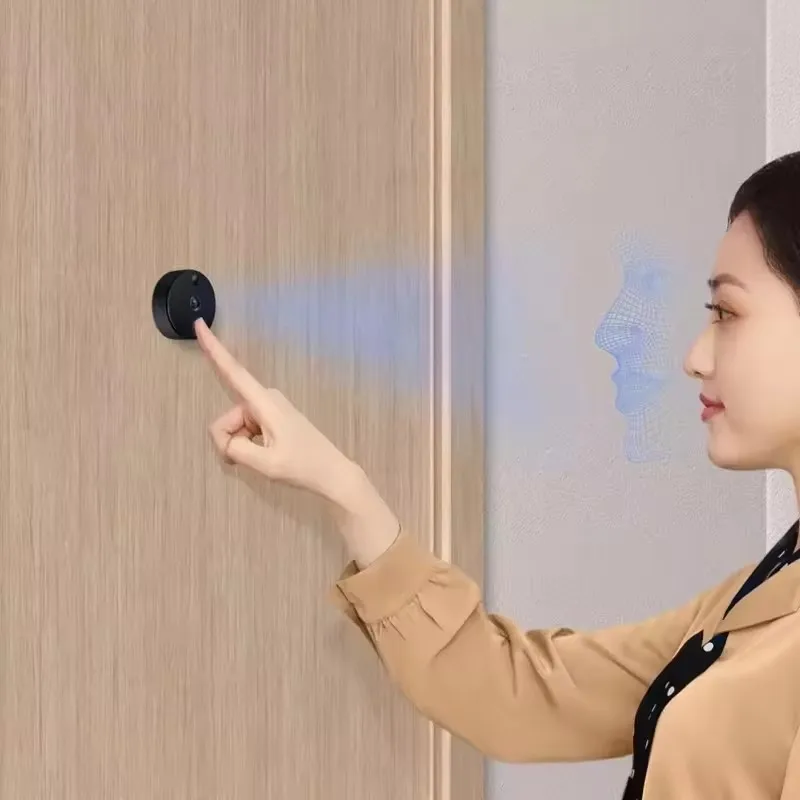 Лидер продаж для Xiaomi smart cat eye видеодомофон Wi-Fi Беспроводная камера видео дверной звонок 1080P ночного видения кошачий глаз 1S