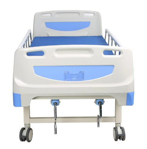 Hospital Outpatient Furniture Nursing Bed Manual Single Crank Patient Medical Bed