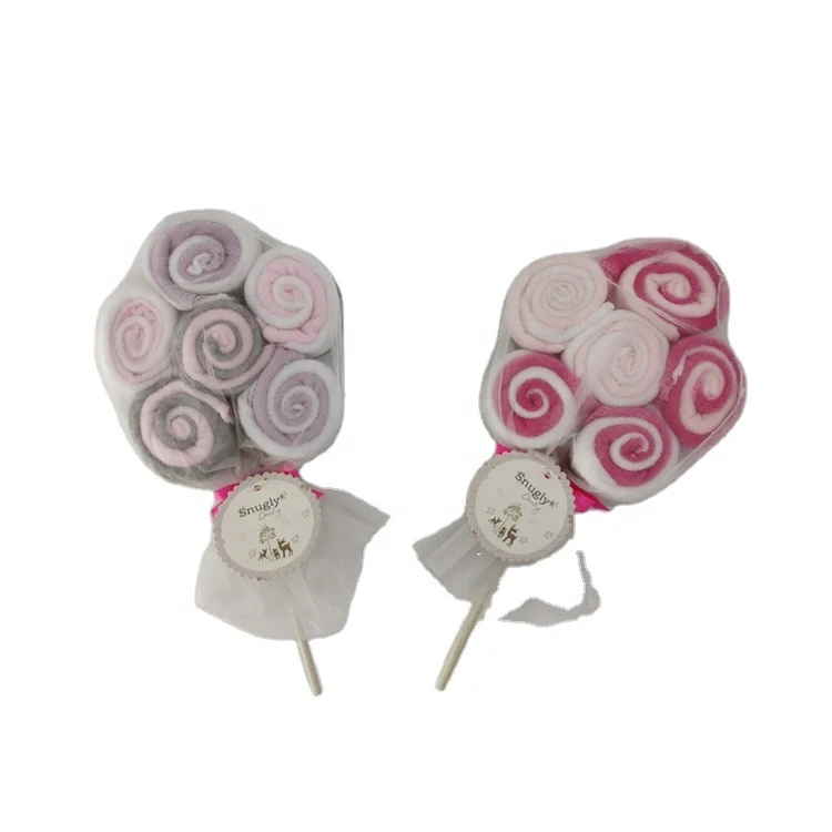 12Pieces Wholesale 100% Polyester Soft Washcloths Baby Set Skin Bath Toddler Washcloths