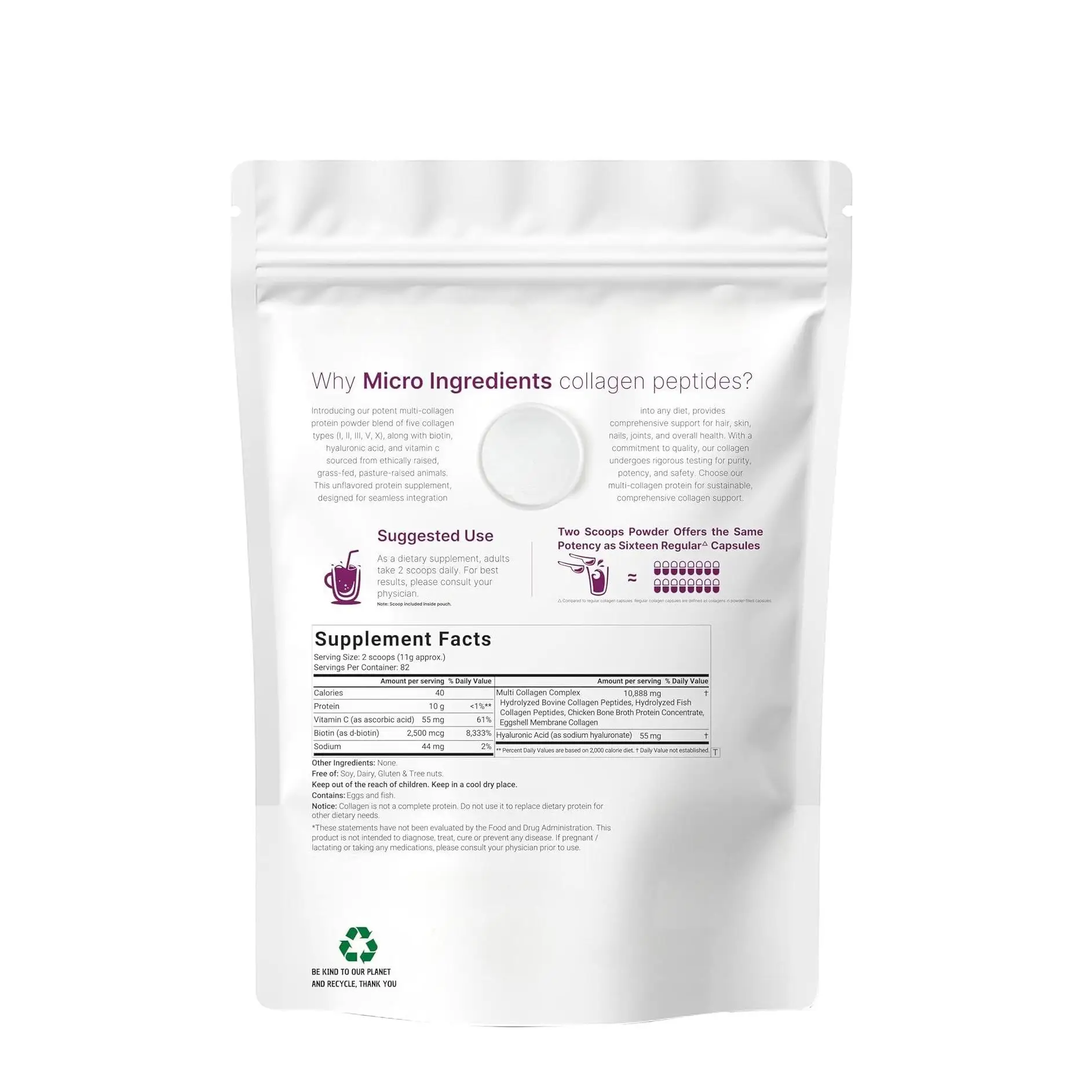 OEM ODM Collagen peptide powder,support hair nail skin and joint health collagen supplement Collagen drink