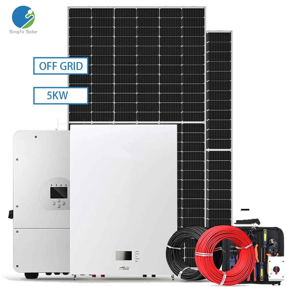 Wholesale Off grid Portable Small Solar Energy System 300W Solar Panel System For Home