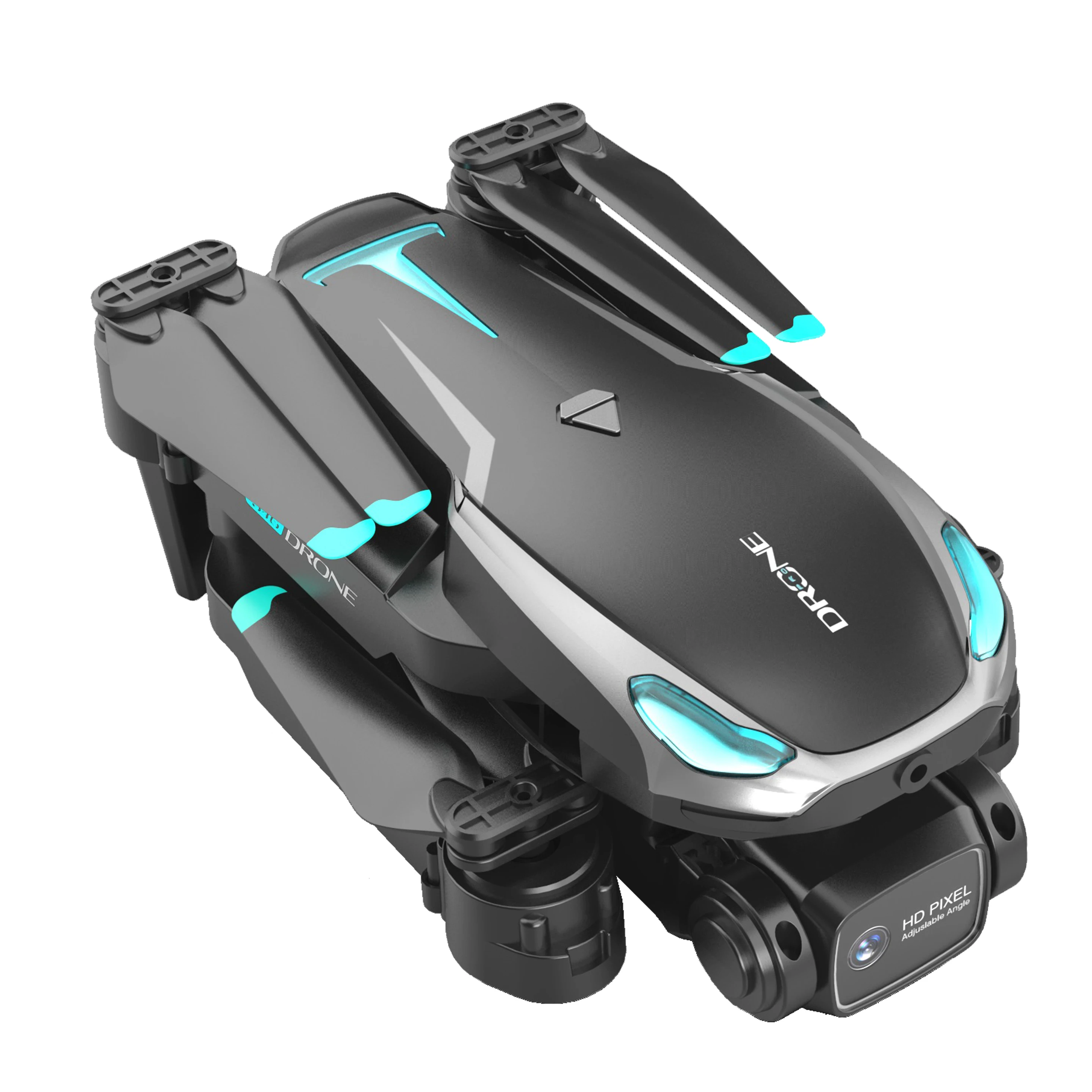 GD46 WIFI FPV Drone HD Camera 2MP RC Quadcopter Tank 2 IN 1 6Aixs Gyro with Air-Ground Mode Atitude Hold Headless VS H37 H40WH