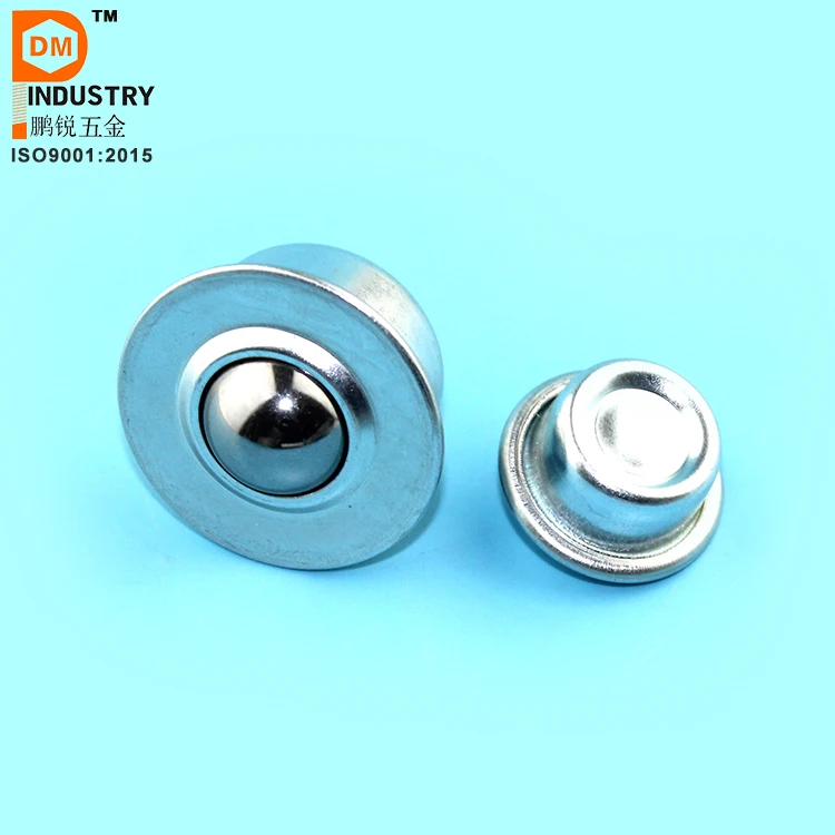 Industrial Plunger Ball Rollers Press Fit Bearing Construction New Used Stainless Steel Nylon Material Handling Equipment Parts