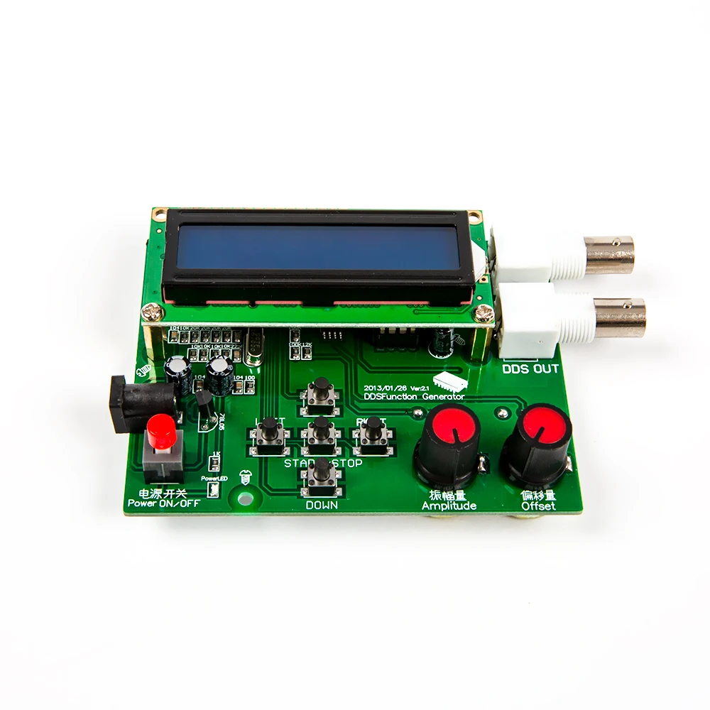 1Hz-65534Hz Dds Signal Generator Trigonometric Wave Sinusoidal Square Sawtooth Wave Kit