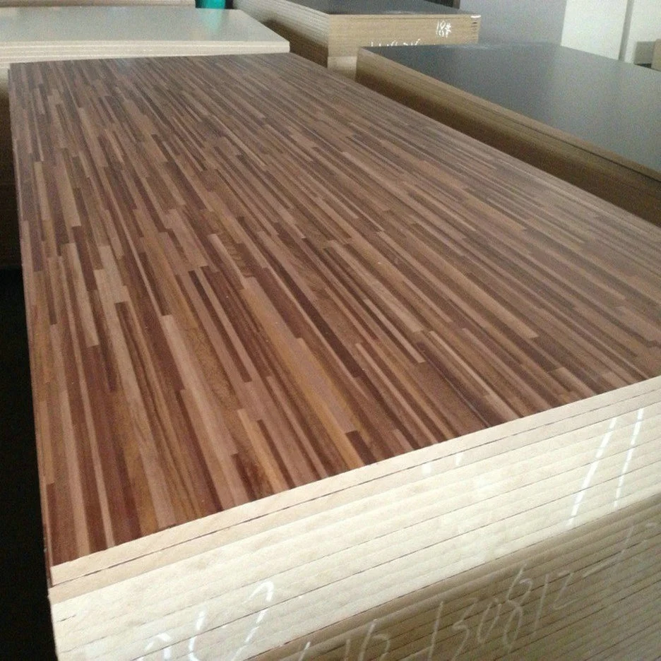 wood grain melamine MDF laminated MDF for furniture