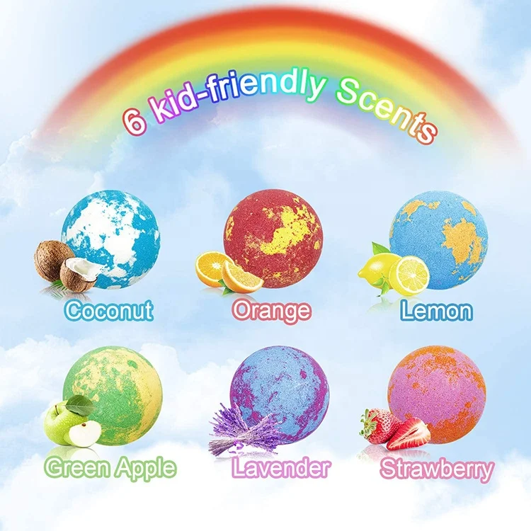 Supplies factory oem spa moisturizing and organic macarons shaped bath bomb gift set