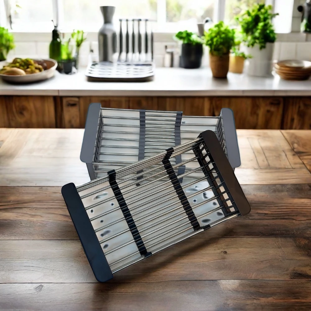 Hot Selling Living Room Organizer Over The Sink Storage Rack Kitchen Accessories Metal Storage Holders & Racks Customized Logo