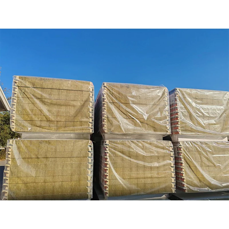 Prefabricated High Quality Color Coated Sandwich Panel galvanized Steel Glass Wool Panel
