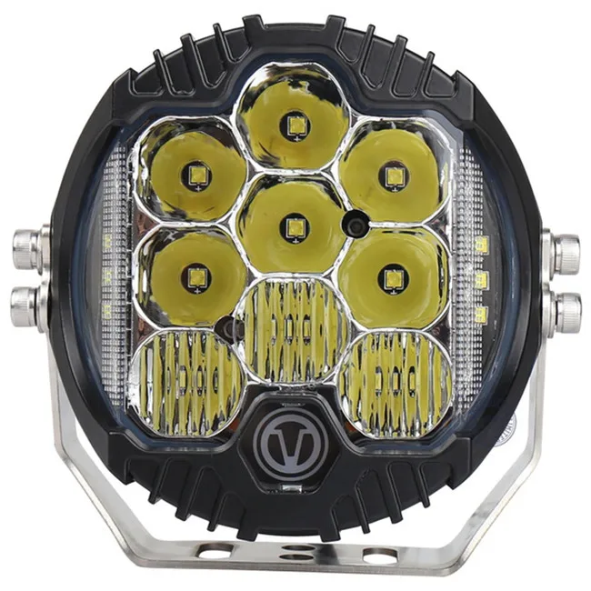 7 inch 90w Led work light 4X4 led driving light for SUV jeep
