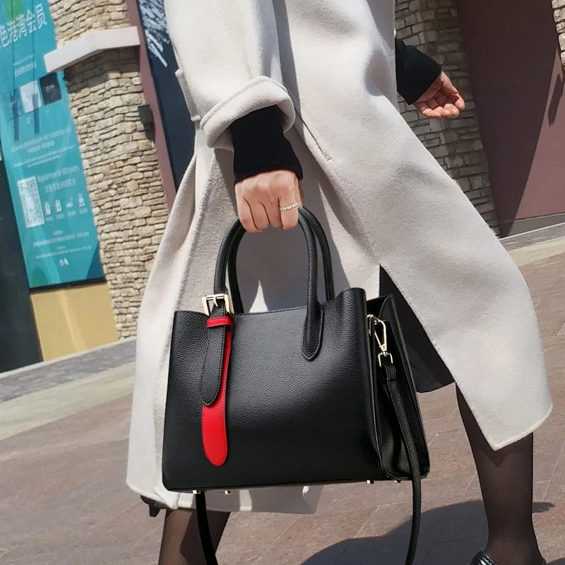 2021 Designer New Fashion Trendy Women Luxury Handbag PU Leather Large Capacity Ladies Bags HandBag