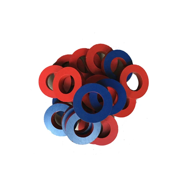 Various Colors Of Epoxy Magnet Colorful Circle Neodymium Magnet Red Green Blue Color Customized Magnet