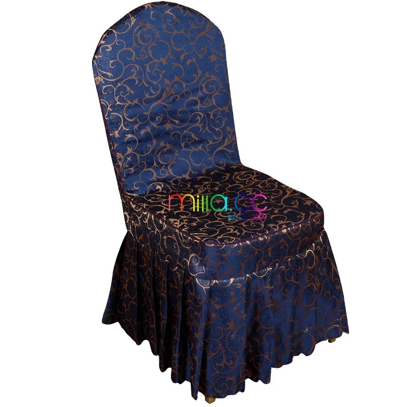 Жаккардовые Чехлы для обеденных стульев из дамасской ткани