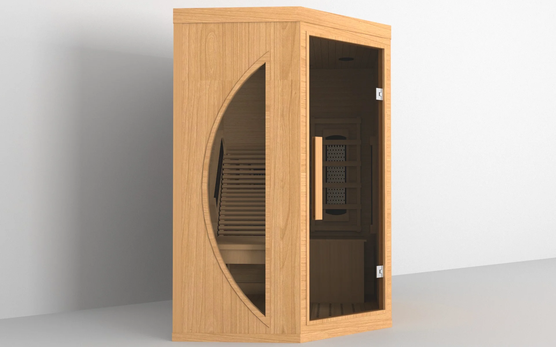 Ключи на заднем дворе инфракрасная сауна мягкое тепло комната