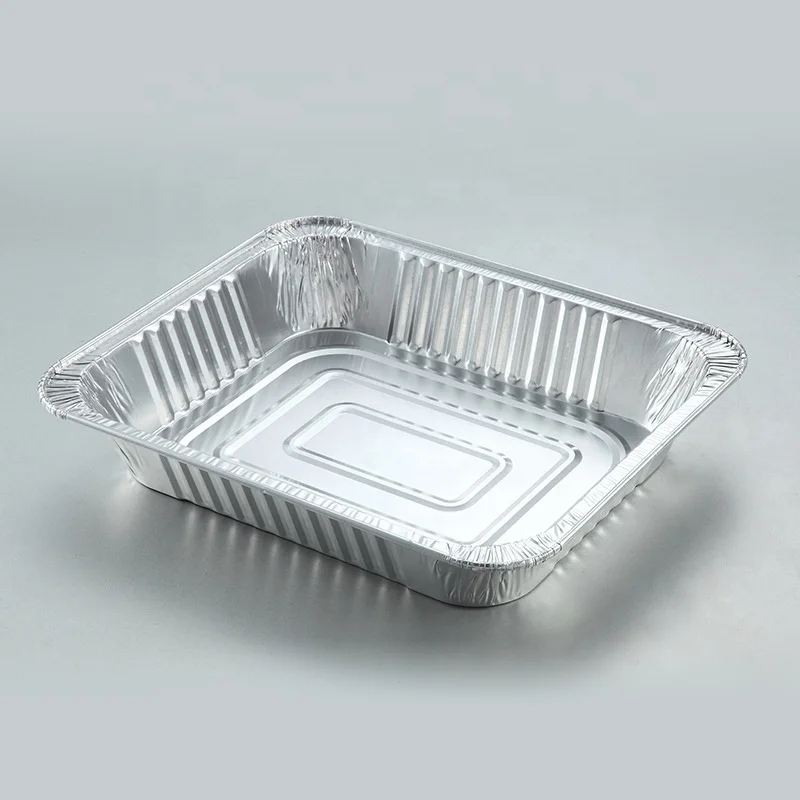 
Turkey tray 9x13 inch half size aluminum foil steam table pan cook home packaging products 