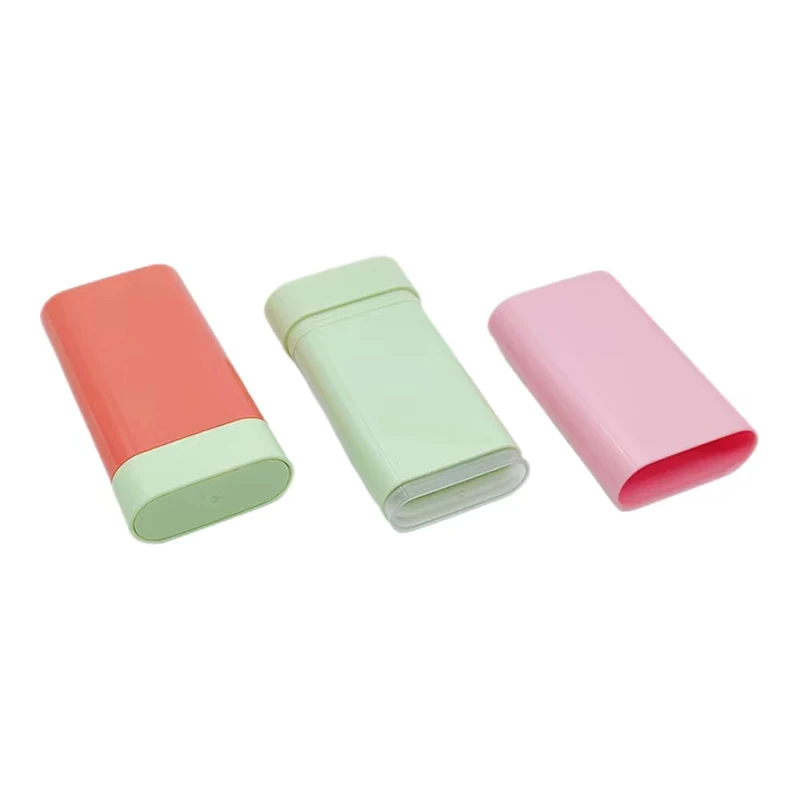 Wholesale 20G Deodorant Stick Blush Tube Body Balm Bottle Cosmetics Bottom Rotation 20ML Deodorant Balm Plastic Container