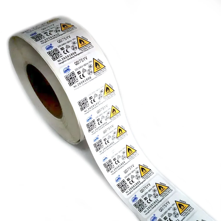Custom Factory Wholesale  Waterproof  Roll Sticker and labels