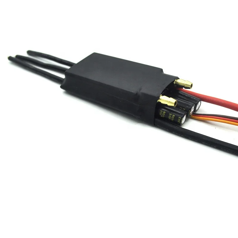 Радиоуправляемый двусторонний ESC 40A/50A/60A/80A двунаправленный бесщеточный с водяным охлаждением для корабля дистанционным управлением пневматический подводный пропеллер