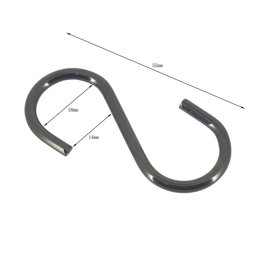 18 мм серебряные металлические аксессуары для душа, магнитная занавеска на стену