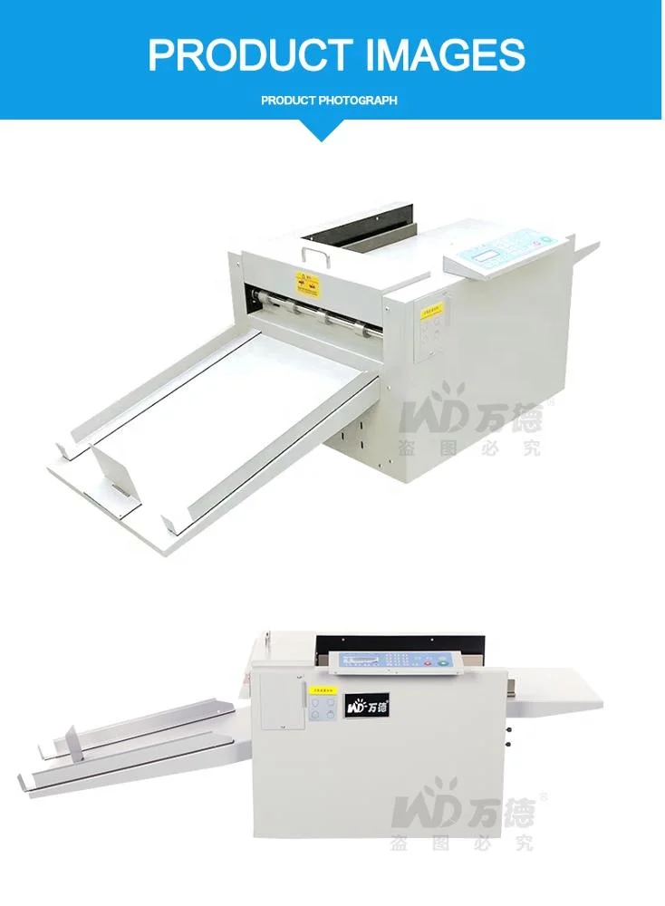 WD-NCC350) 350mm Digital control Paper creasing and perforating machine