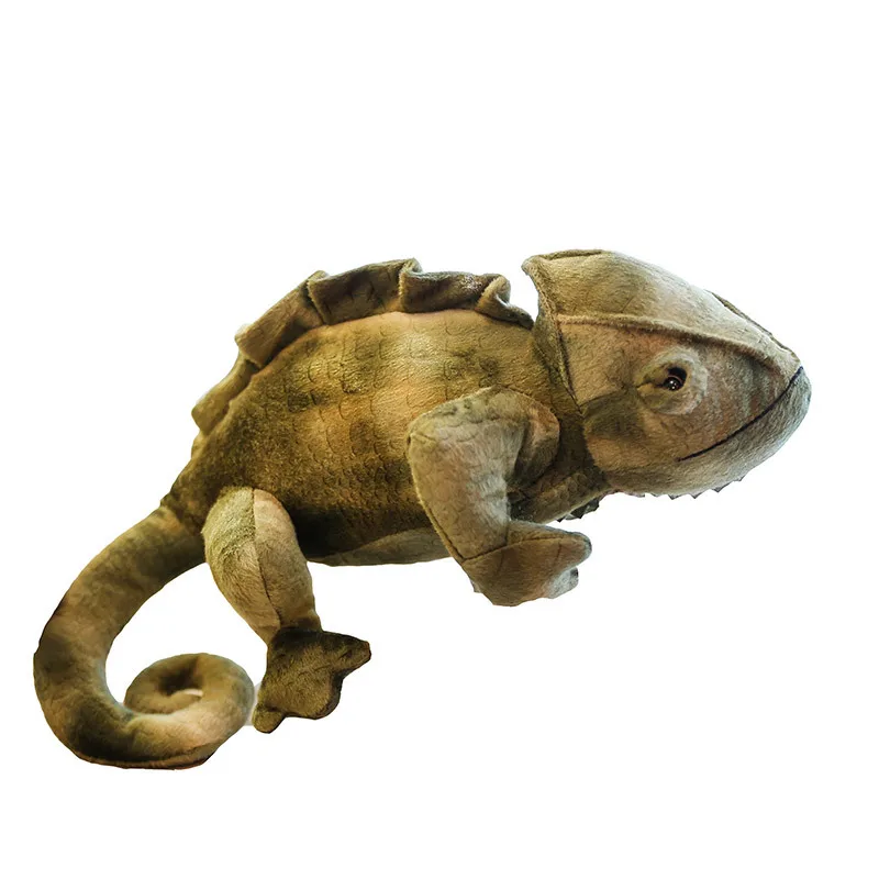 New colorful Simulated lizard crocodile plush toy dinosaur stuffed toys Long tail dragon chameleon doll