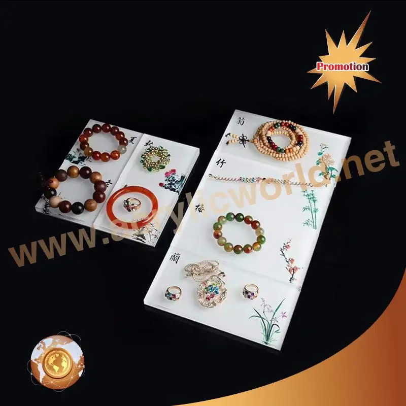 jewelry display block/jewelry display cube/jewelry display counter acrylic bracelet display