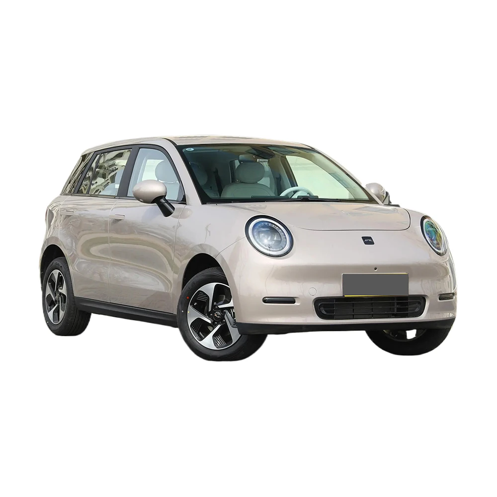 Chinese Electric Cars 330km Long Range New Energy Pure Electric Vehicle For Jac Ev3 Purple Mini Yiwei 3