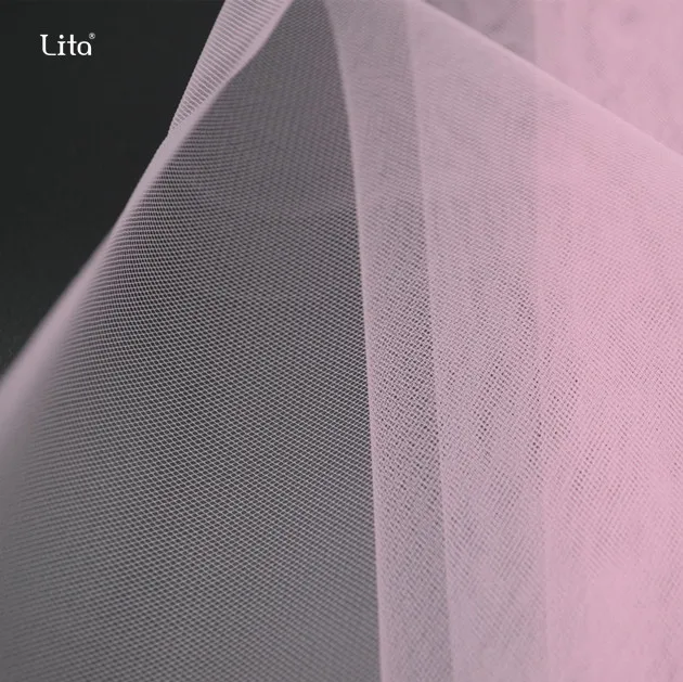 100% Polyester Cheap Mosquito Net Women Dress Material Fabric Shoe Fabric Material