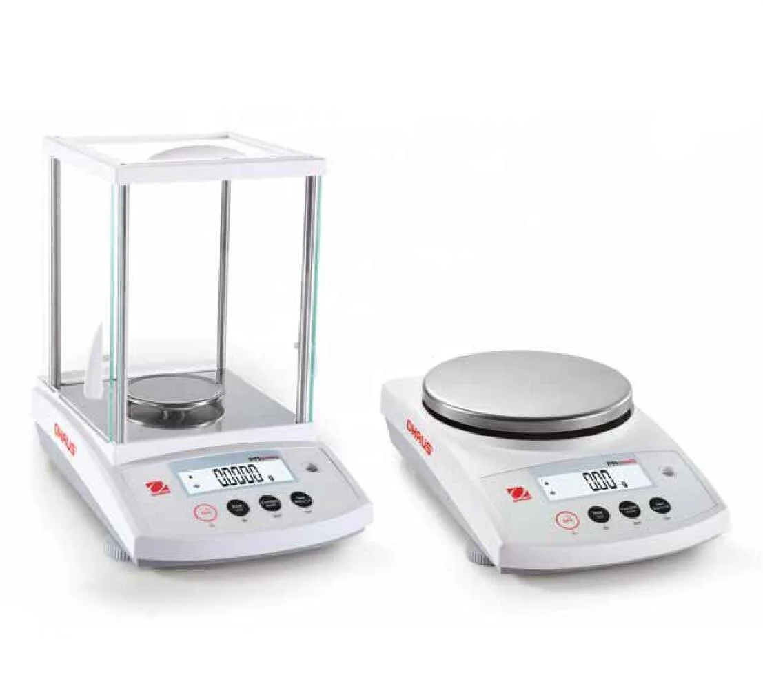 Лабораторные аналитические весы серии PR Precision Balance Ohaus со стеклянным ветрозащитным экраном высокая точность 120 г/0 0001