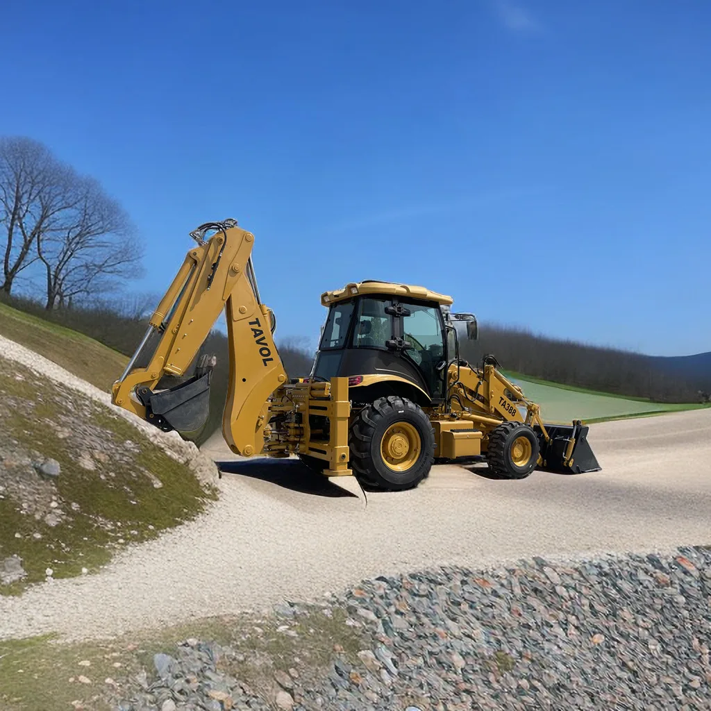 TA388  Back Hoe 100HP Backhoe Loader with Backhoe Attachments