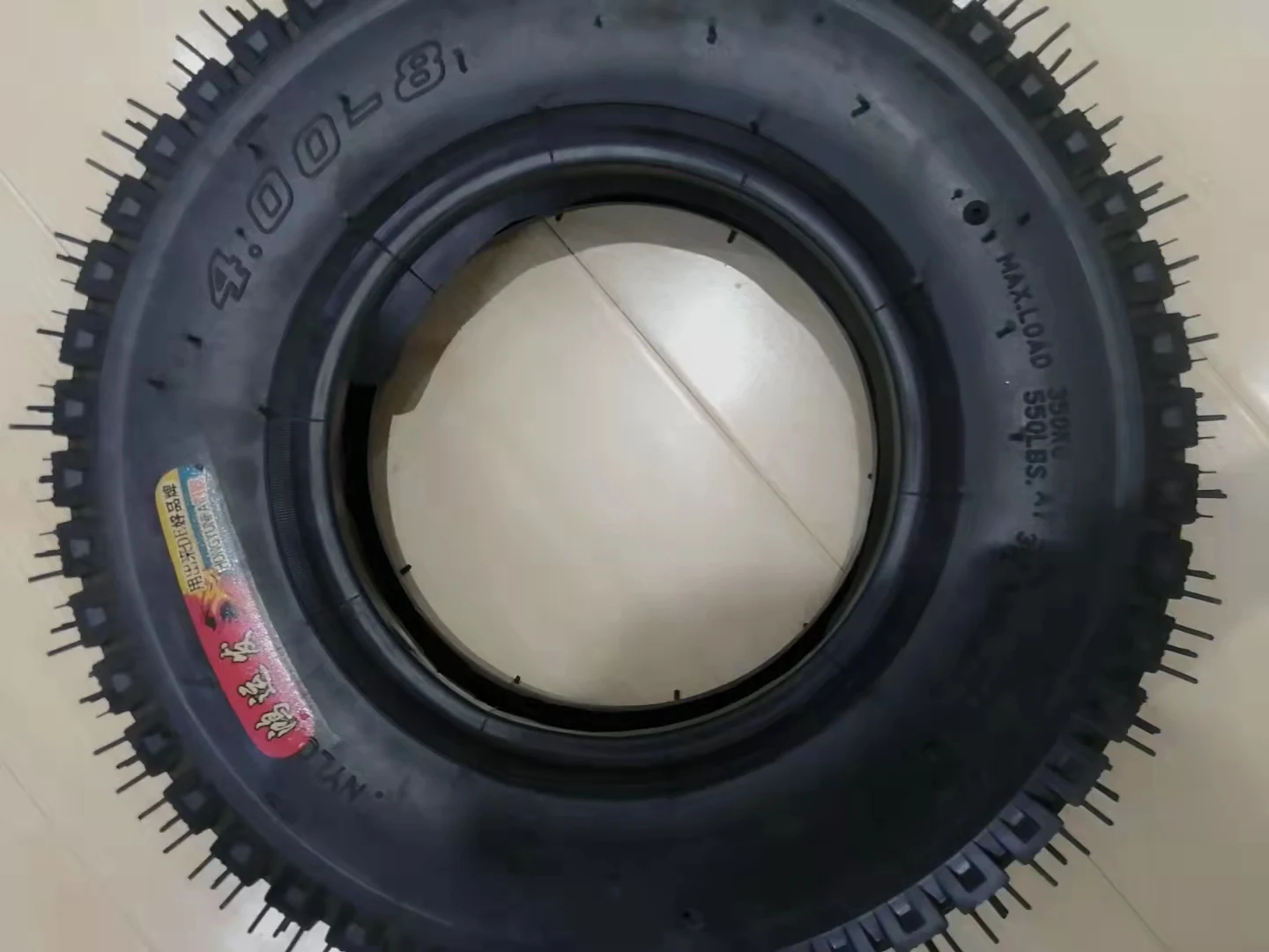 farm tyres in agricultural machinery parts 4.00-8 pneumatic rubber wheel