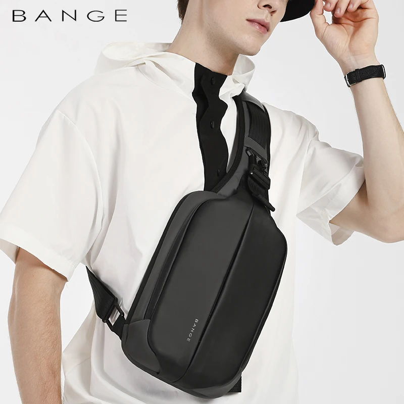 
2020 factory hot sell wholesale oem waterproof custom shoulder bag men chest anti theft crossbody sling bag for men 