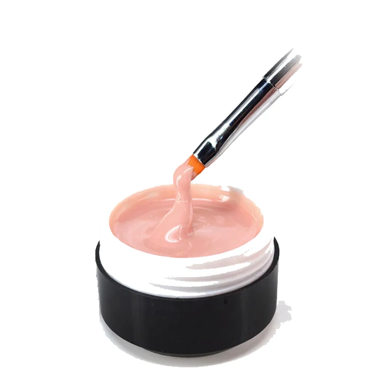 Free samples Factory Professional Liquid Gel, Healthy Resin Material Nail Extend Gel 8ml Pot UV Gel