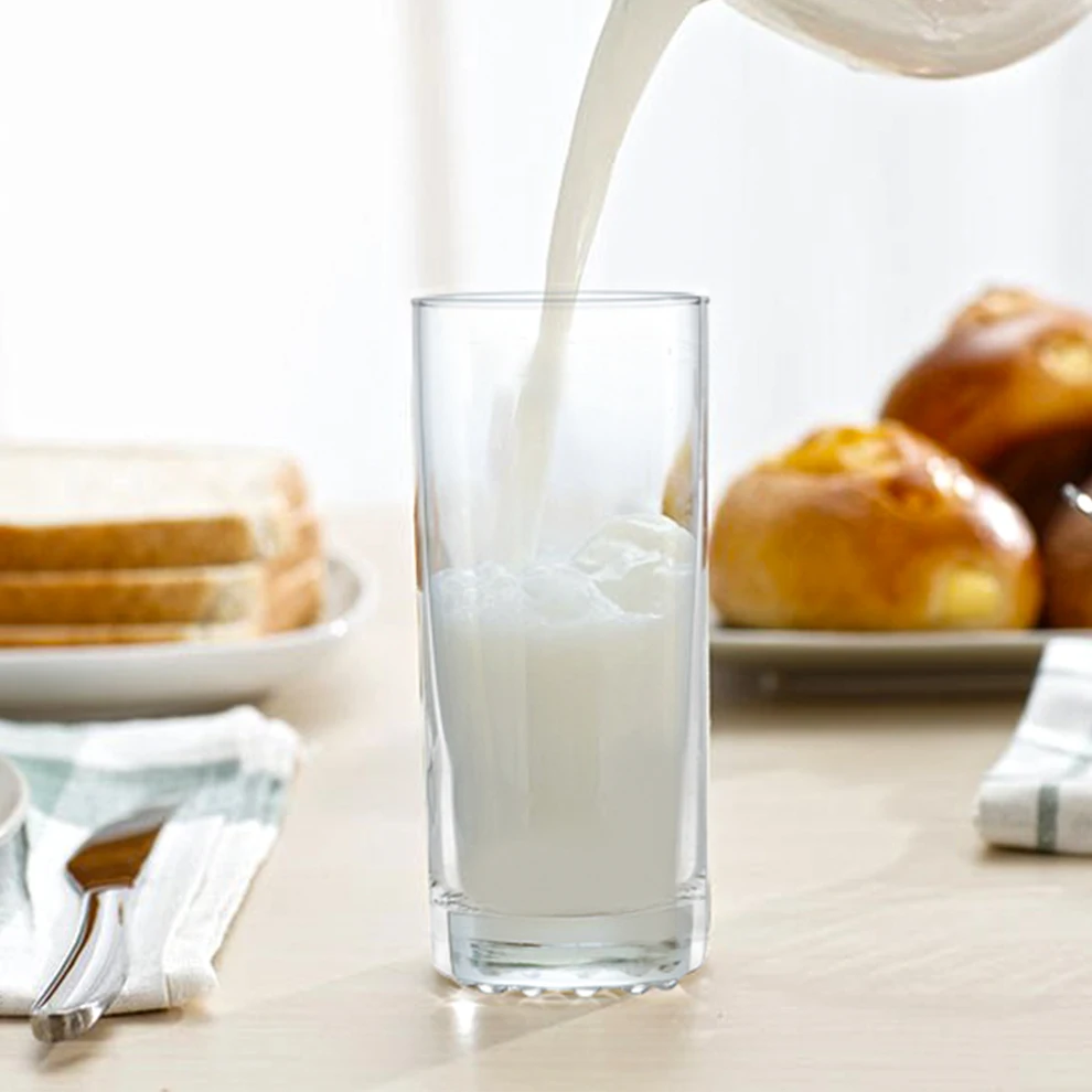 Factory Direct Selling Custom Elegant Libbey Unique Glassware Lead Free Straight Crystal Glass Drinking Milk Juice Glass