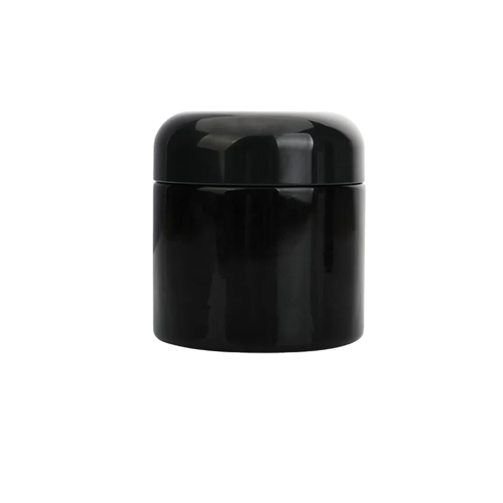 
100ML portable UV Screw Top Violet herb smell proof glass jar 