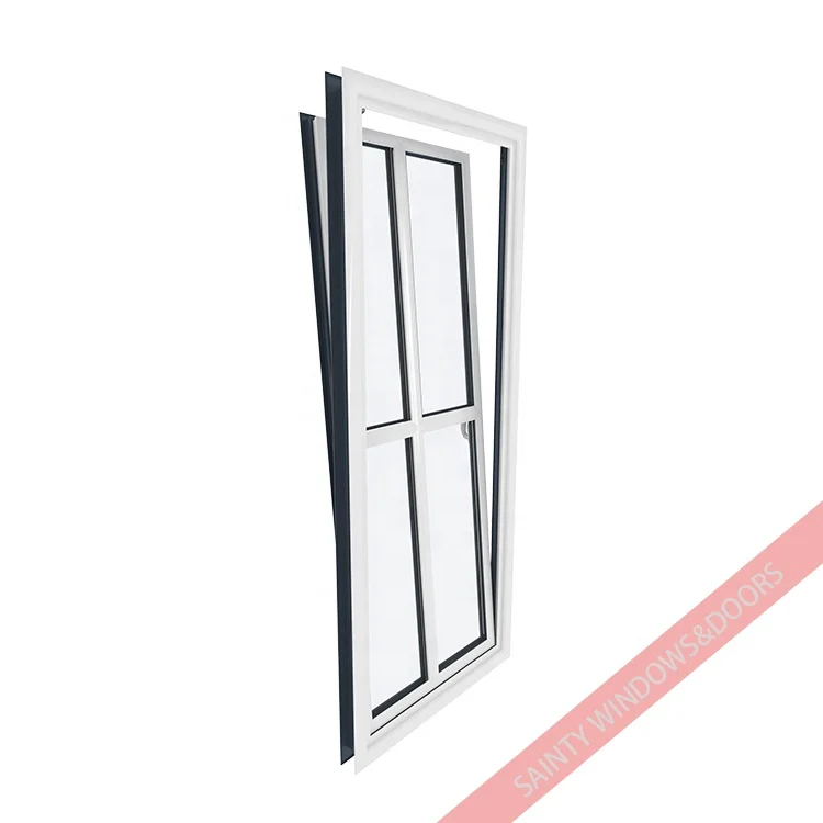 NFRC Aluminium Grill Window Swing Window With Indoor Opening Thermal Break Sound Insulation