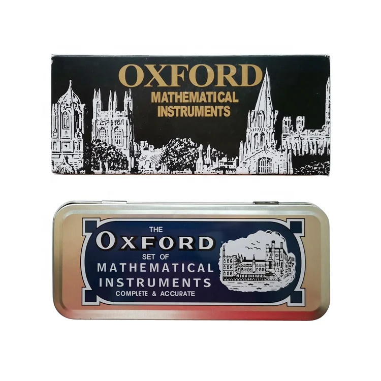 China School Student Oxford Geometry Drafting Math Set Mathematical Instruments Kit