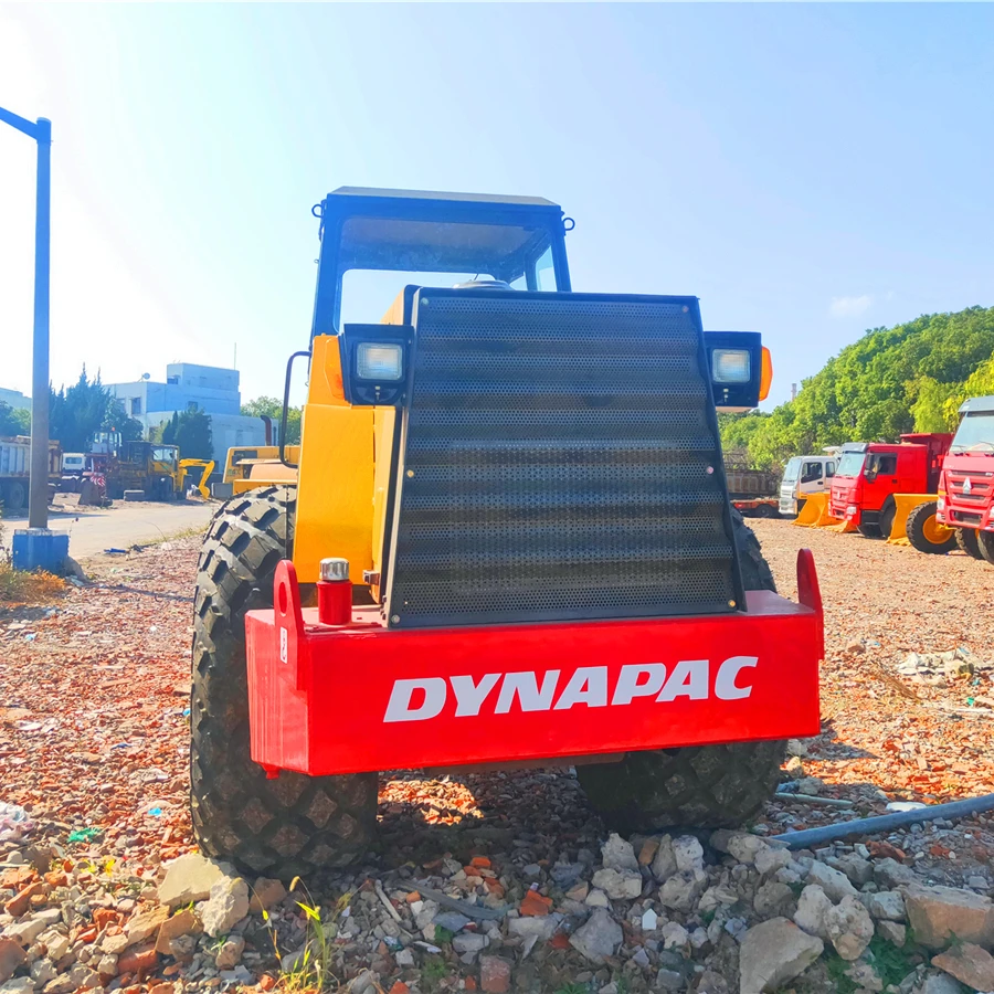  Used Dynapac CA301 D Road Construction Machinery Single Drum Vibratory Roller Compactor Three Wheel