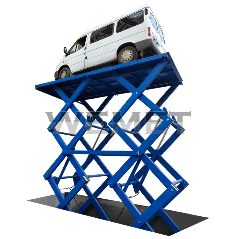 hydraulic scissor lift for car lifting and parking