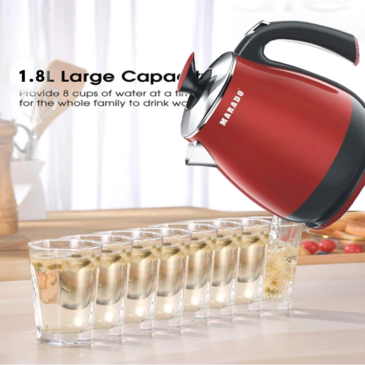 Hot selling stainless steel electric kettle water kettles fast boiling