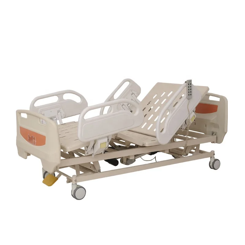 Wholesale Five Function ABS Electric Nursing Bed Function Heart Hydraulic Medical Bed