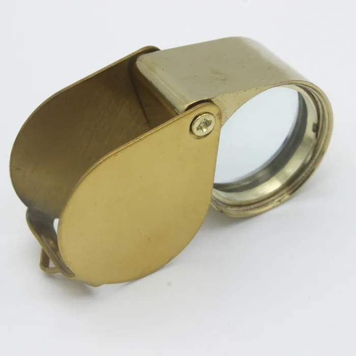 Mini 30x21mm Jewelers Loupes Jewelry Magnifiers Magnifying Glass Ingenious Portable Loupe Gold Magnifier