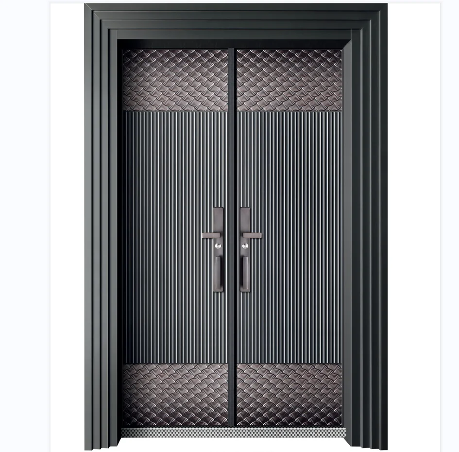 Front Door Security Steel Door Metal Steel Armor Heavy Duty Extended Bolt
