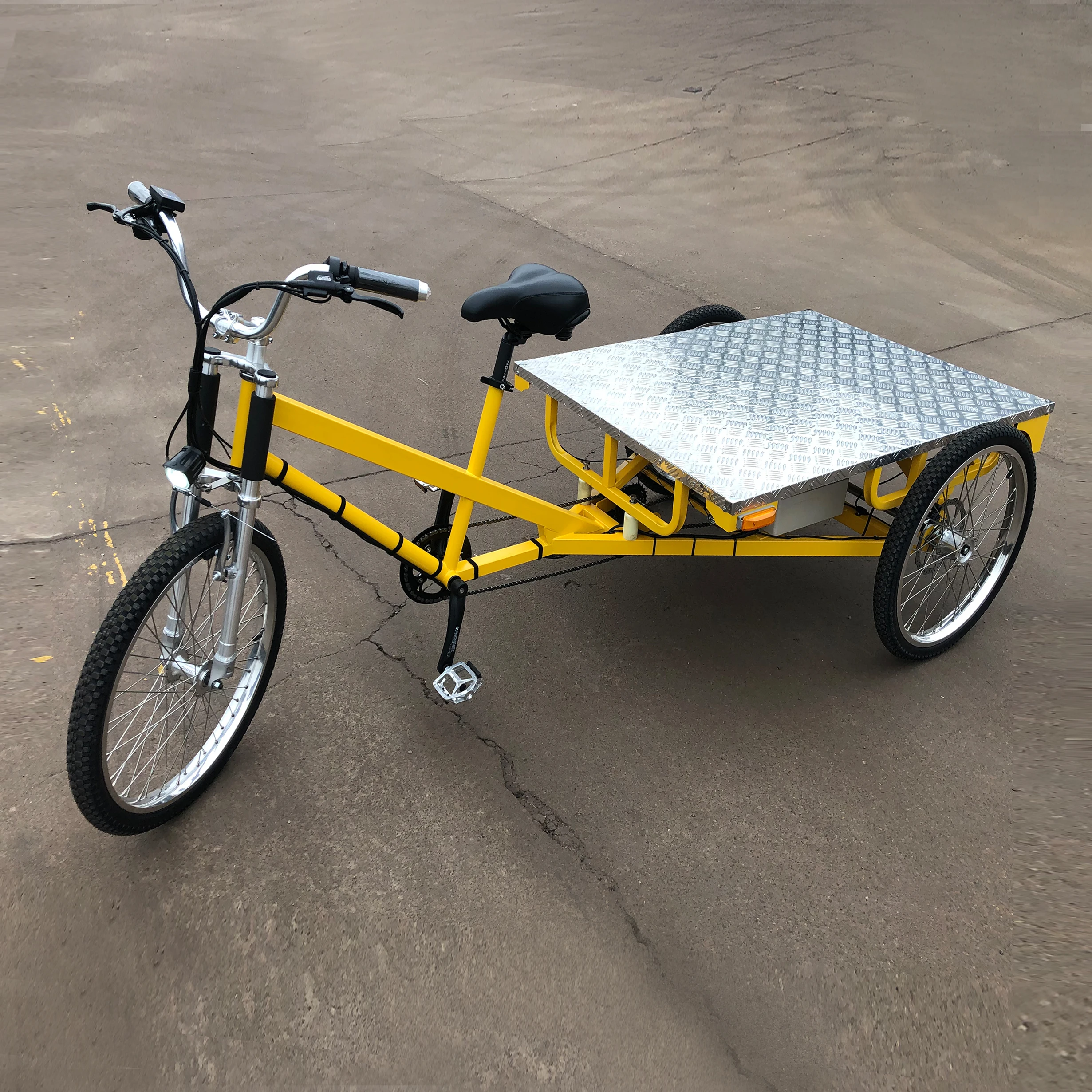 ESTER High Quality 3 Wheels Electric Cargo Flatbed Trike
