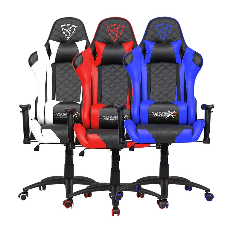 
 Белый игровой подлокотник adeira с высокой спинкой из искусственной кожи 4d, дешевый роскошный игровой стул  