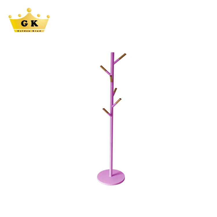
Natural Material Coat Rack Stand Jacket And Bag Hanging Rack 