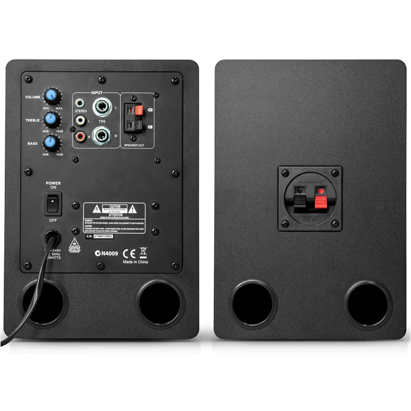 Music Producer Use Monitor Speaker Wide Full Range HiFi Mixing Recording Speaker Powered Guitar Monitor Studio Speakers