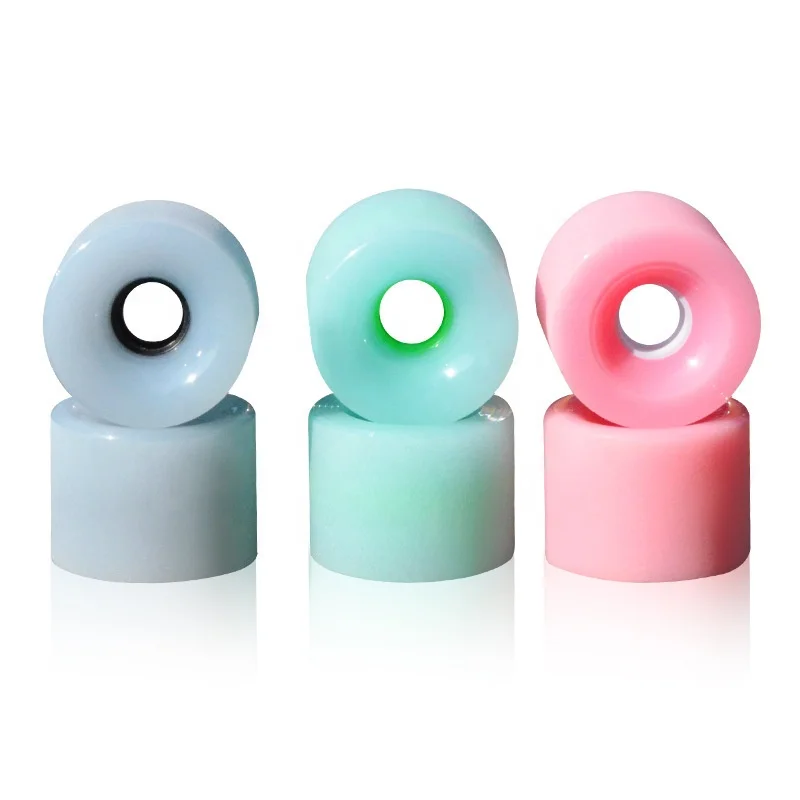 Wholesale Custom High Rebound PU Wheels Slide 70*51mm 78A OEM Longboard Skateboard Wheels