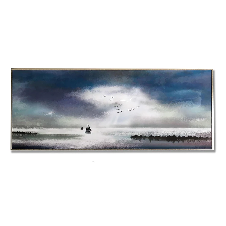 Modern Wall Canvas Home Decoration Seaview Printed Art