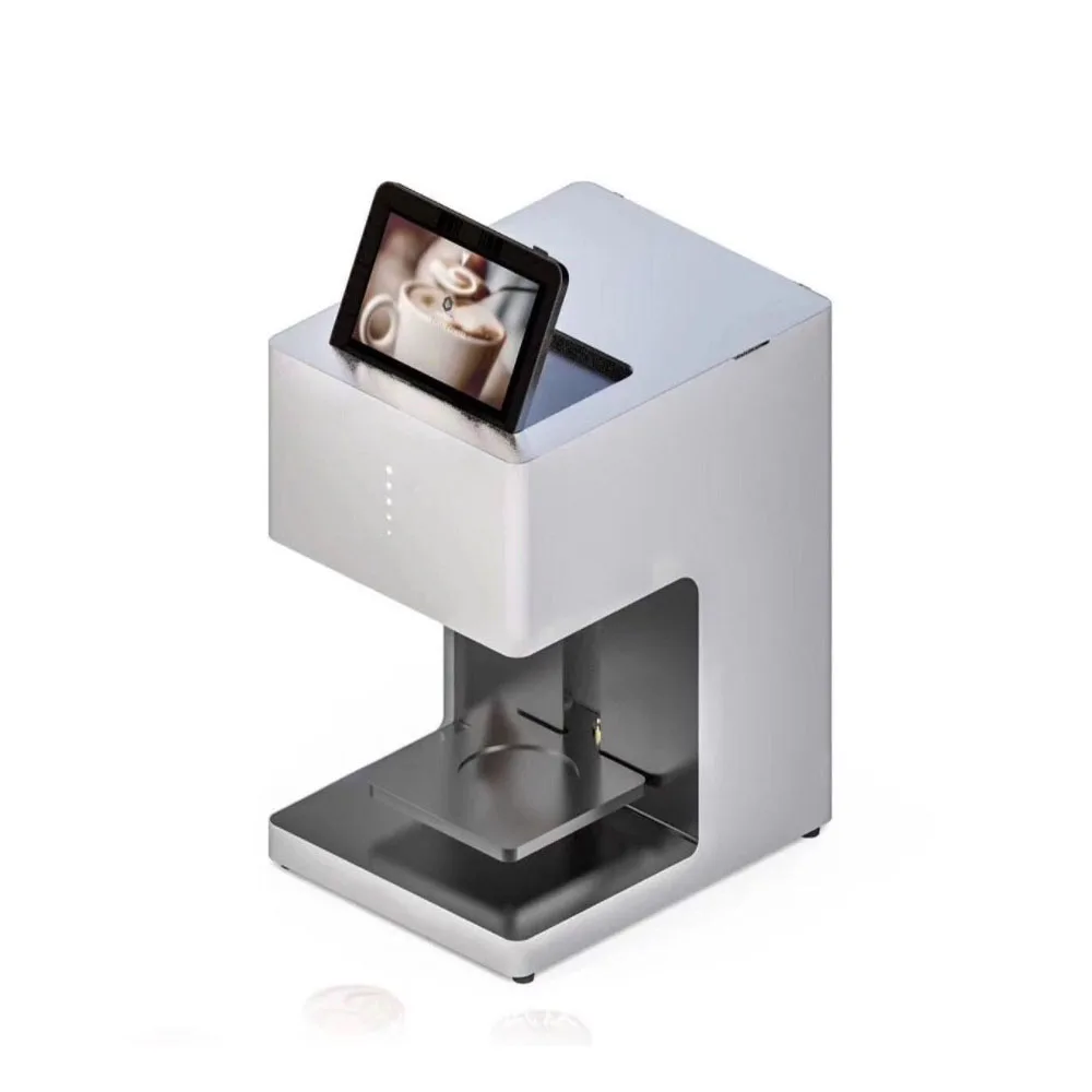 Digital 3D Edible Selfie Photo Food Macarons Cake Chocolate Capuchino Latte Art Inkjet Printing Machine Coffee Printer