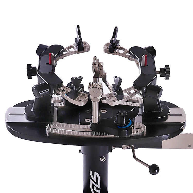 GLS-16405 vertical stand manual badminton tennis racket string winding tying stringing machine